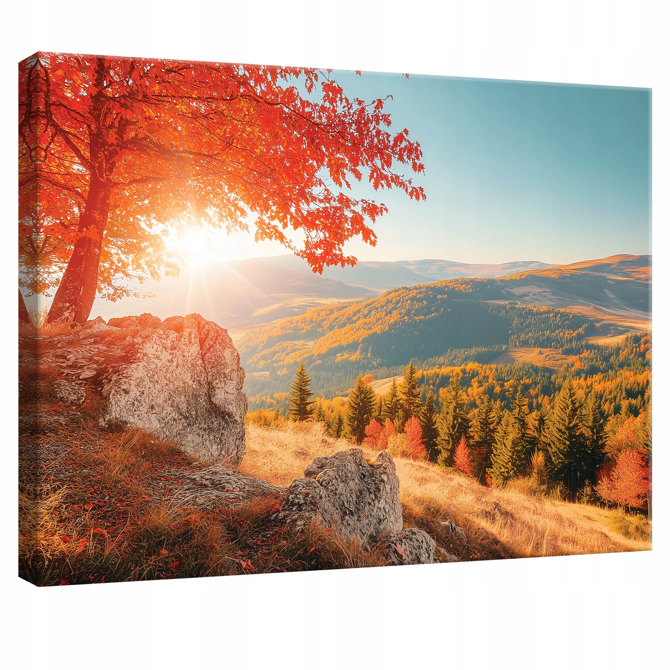 Obraz Do Ložnice Obývacího Pokoje Kuchyně Krajina Hory Na Plátně Stěna 120x80