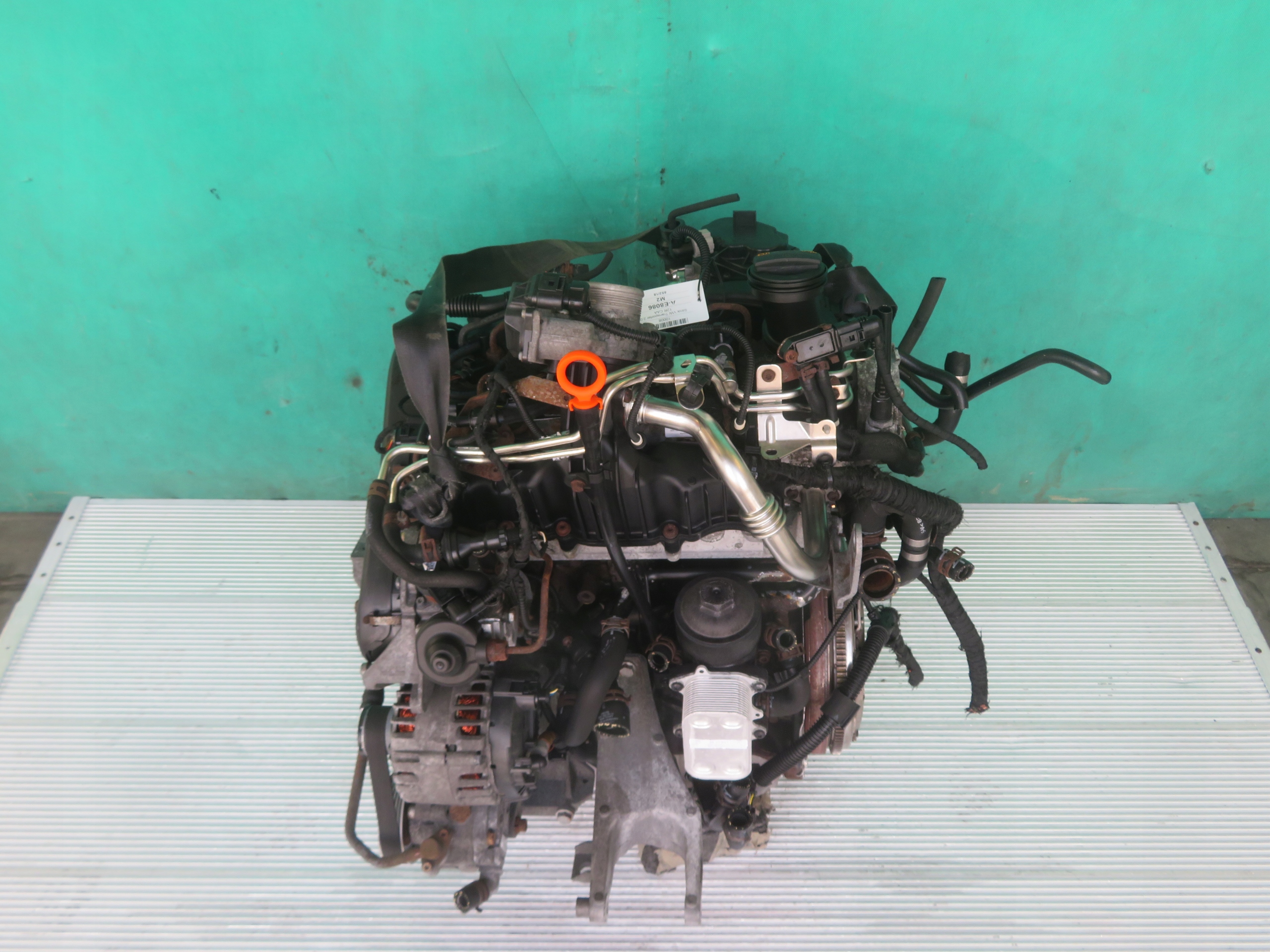 VW TRANSPORTER T5 12R 2.0 TDI engine complete CAA
