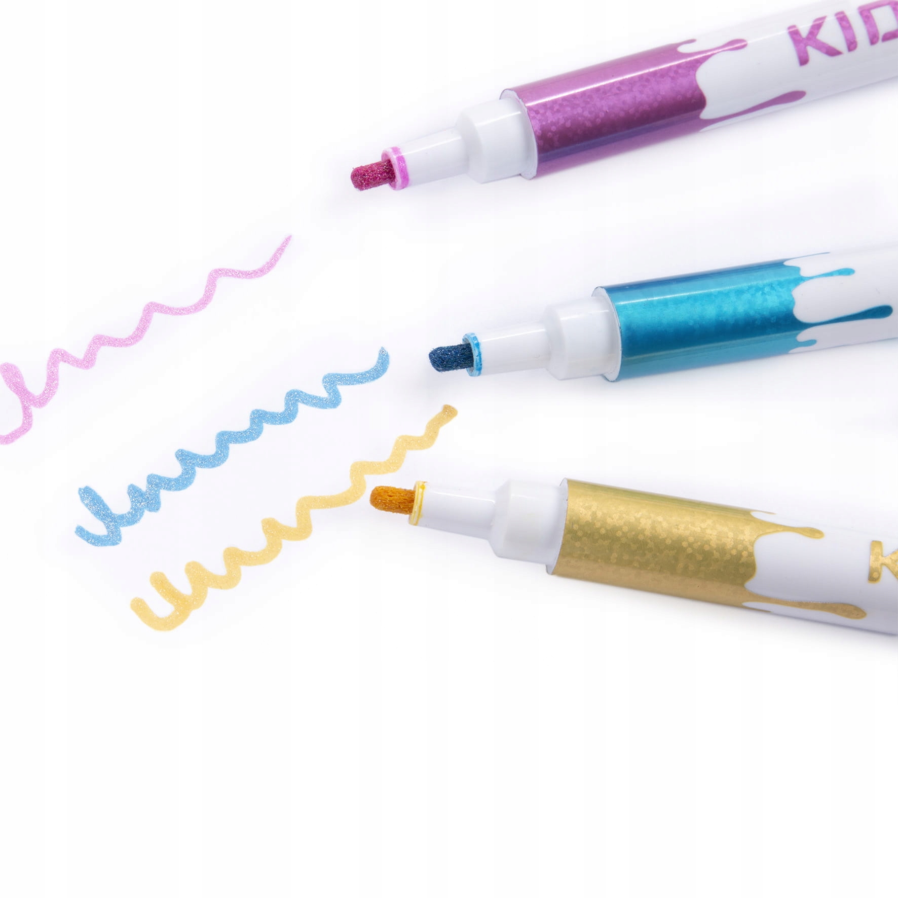 MARKERY BROKATOWE GLITTER MARKERS KIDEA Kod producenta 5901130090136