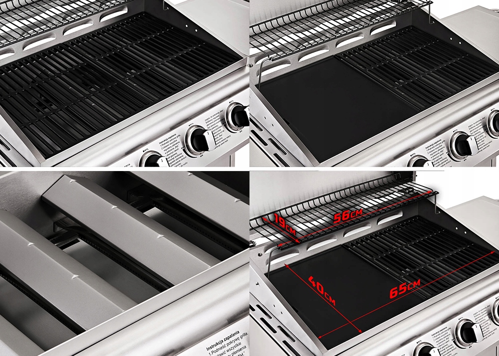 Grill Gazowy KOLER Relish v2 5 palników 16kW Marka Köler