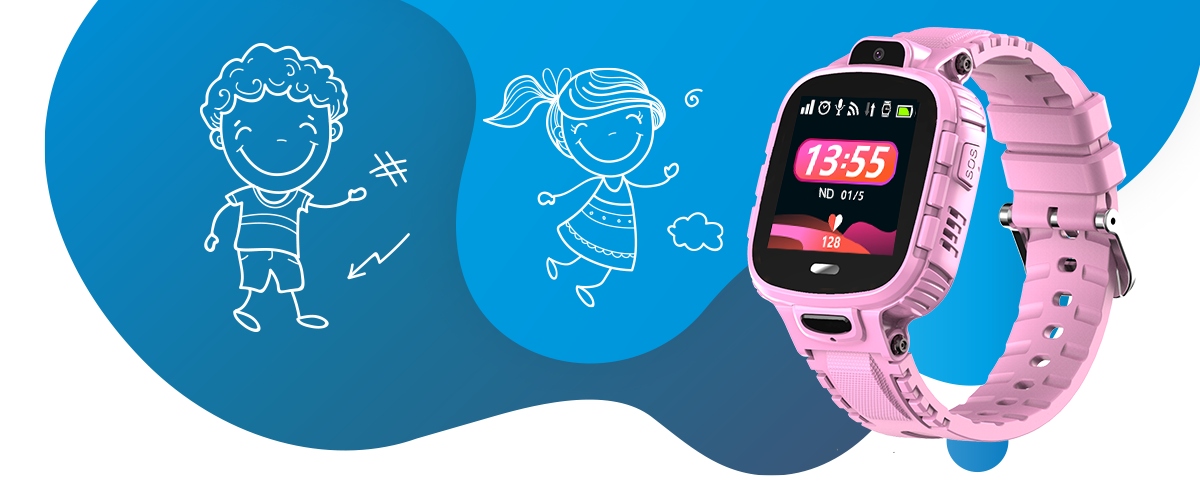 SMARTWATCH DLA DZIECI CALMEAN ACTIVE +GRATIS Lokalizator GPS tak