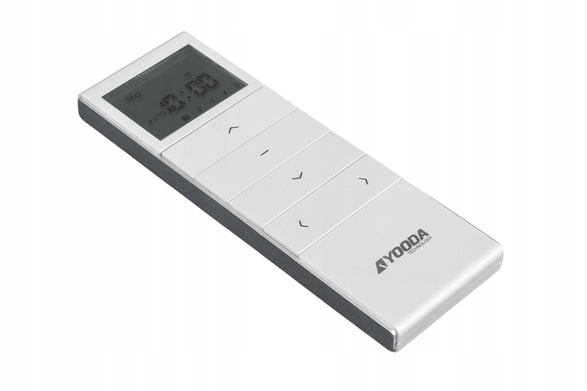 Yooda 5-kanálový diaľkový ovládač pre rolety Magnetic s časovým programátorom, biely