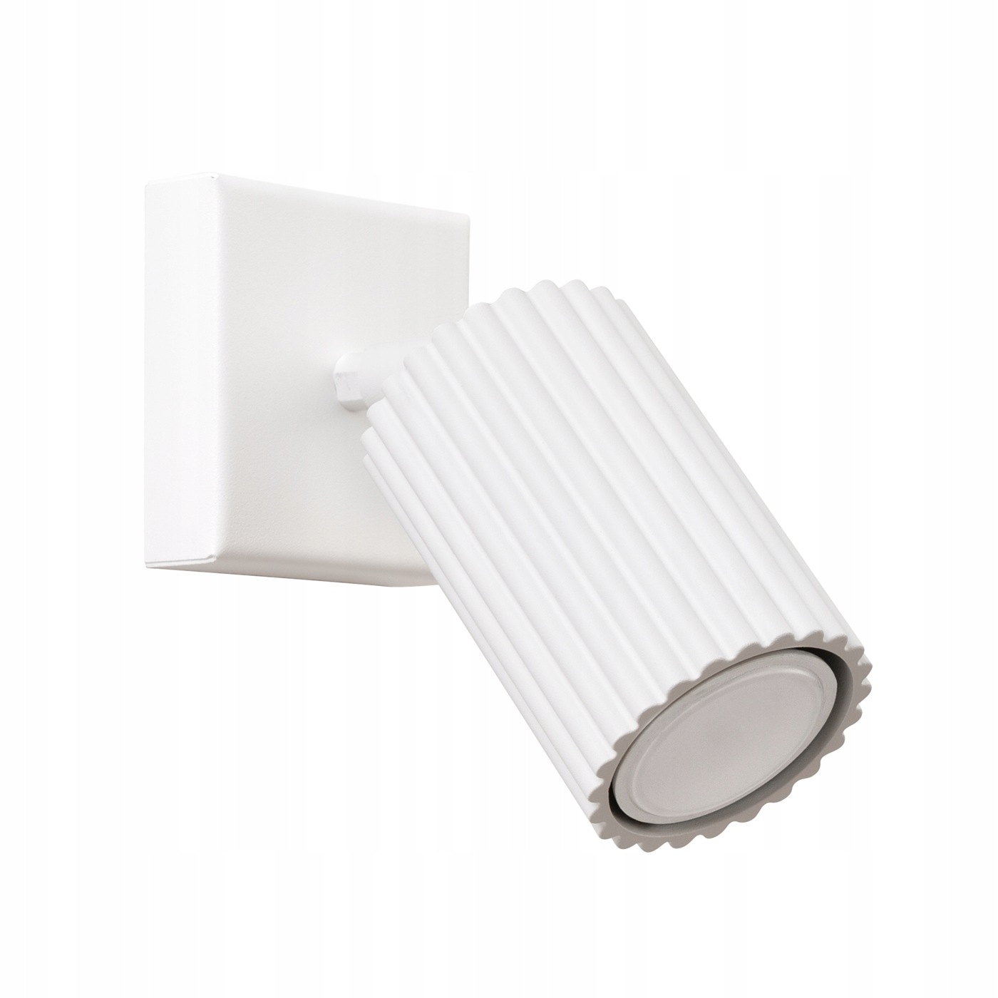 Sollux Lighting Nástěnné svítidlo Karbon bílý pohyblivý reflektor 1xGU10 10W