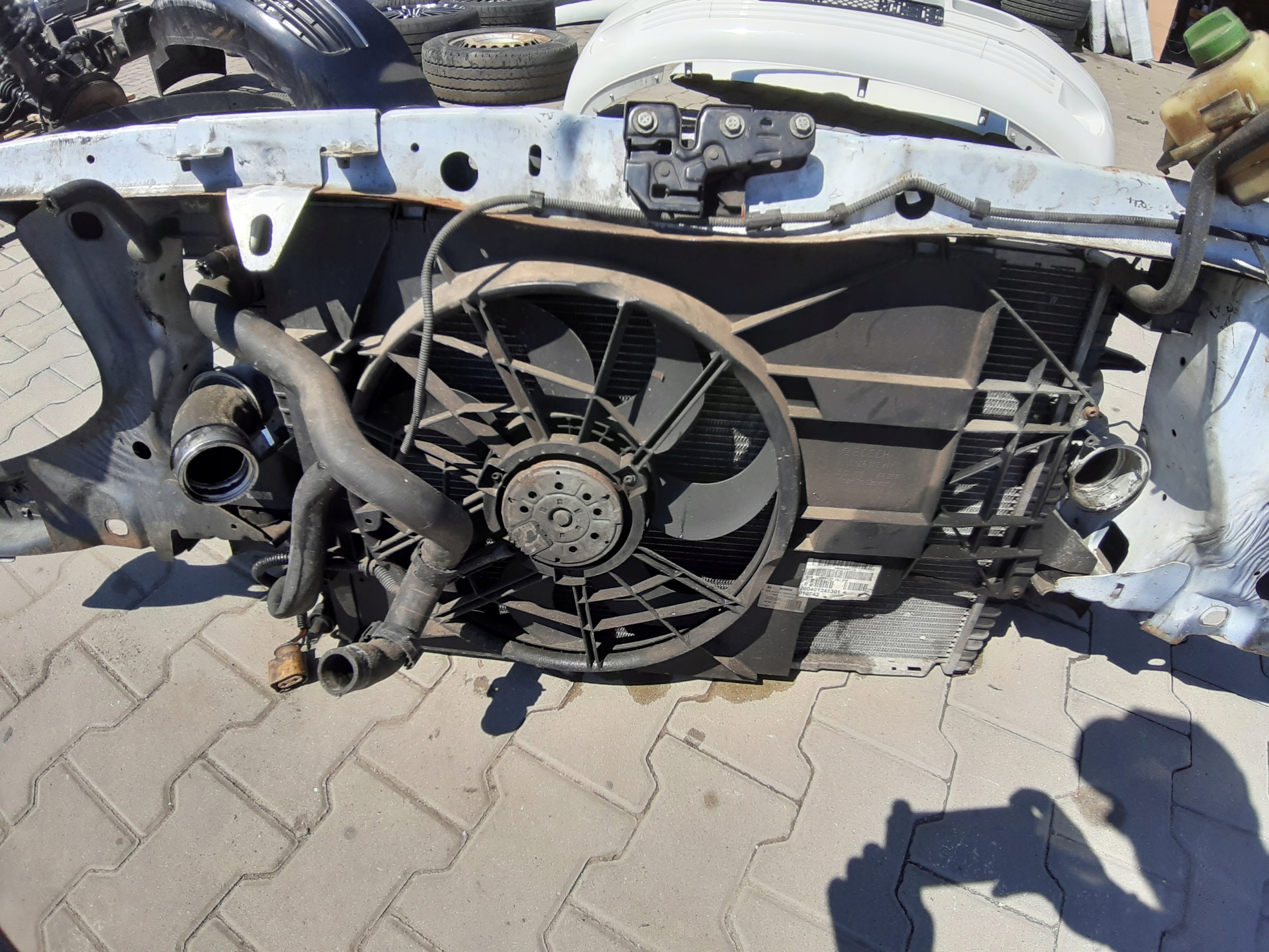 vw T5 transporter 1.9 tdi панель передняя / телевизор Радиатор