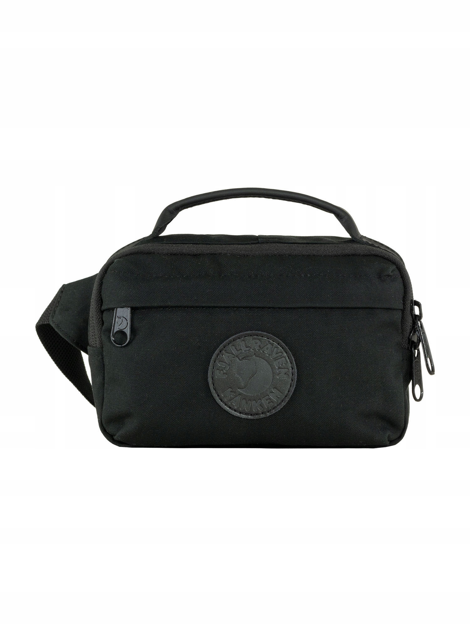 Ledvinka Fjallraven Kanken No 2 Black Hip Pack černá