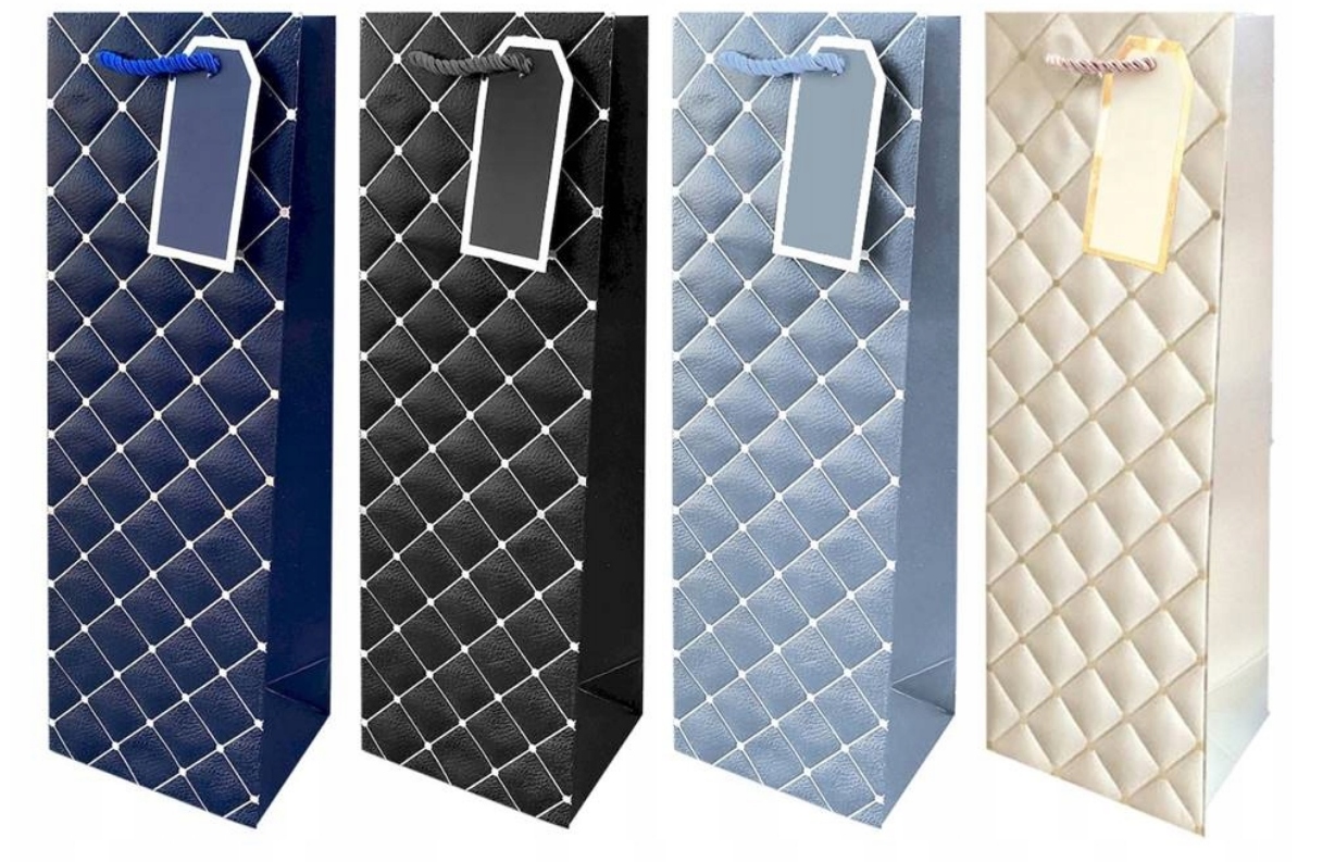torebki papierowe tłoczone  12szt. 36x12cm    | QPB-032-032 — 4
