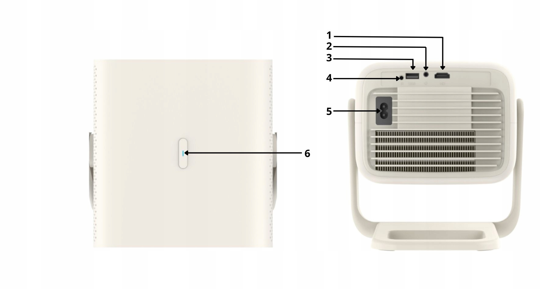 PROJEKTOR ZENWIRE H8 ANDROID FULL HD 4K WI-FI BLUETOOTH AUTOFOCUS 12K LUMEN Format obrazu 16:9