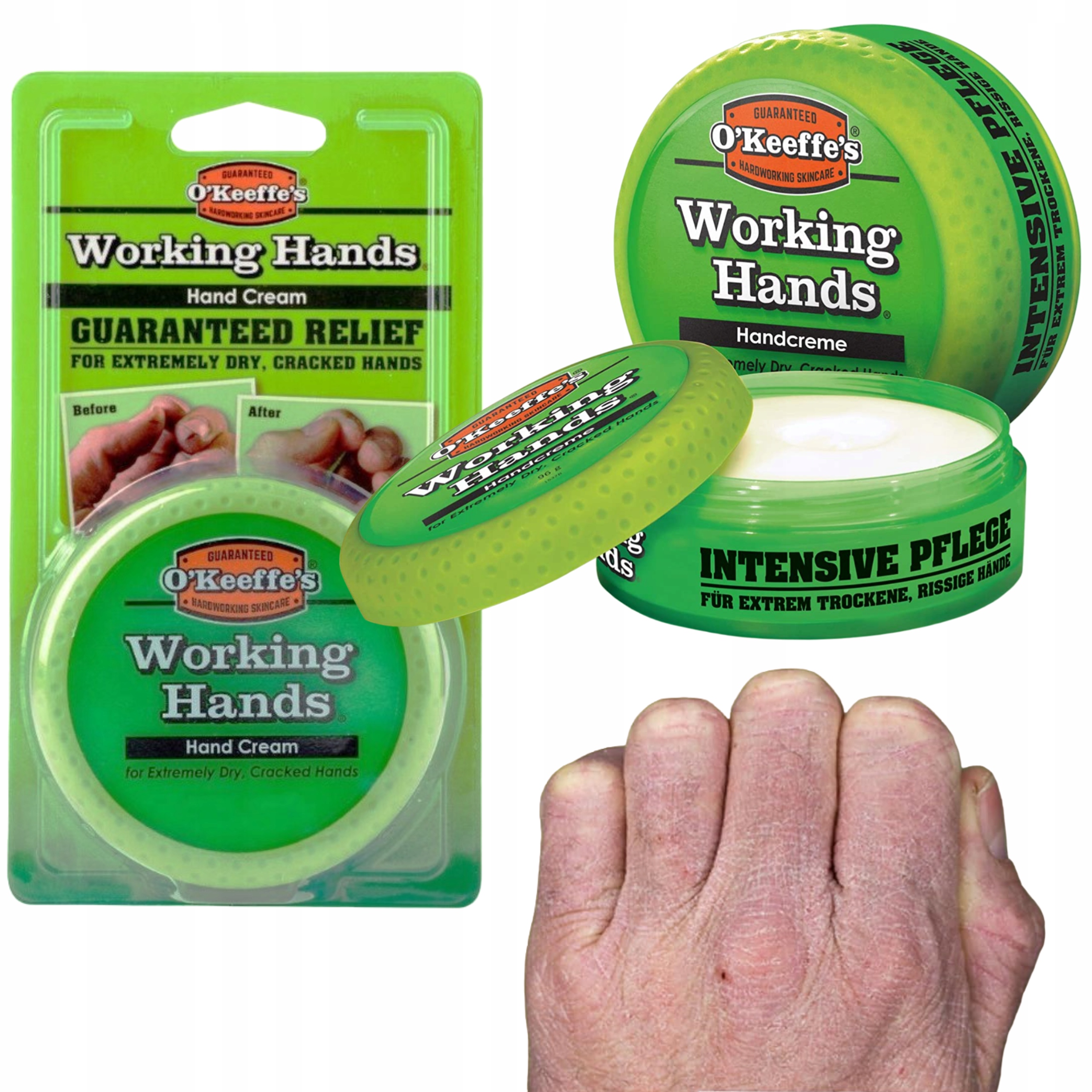 O'Keeffe's Krem do RĄK do SUCHEJ ZNISZCZONEJ SKÓRY