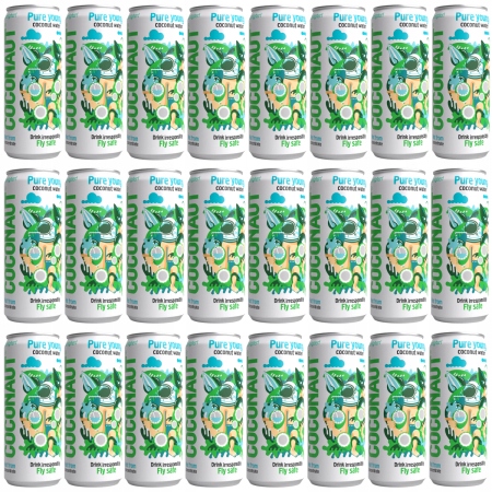 Woda Kokosowa z Młodego Kokosa Coconaut 500ml Zestaw 24 Szt