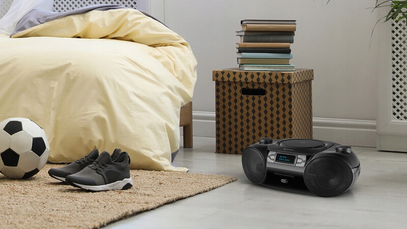BOOMBOX RADIO CD BLUETOOTH MP3 ODTWARZACZ USB DAB+ Radio FM DAB+