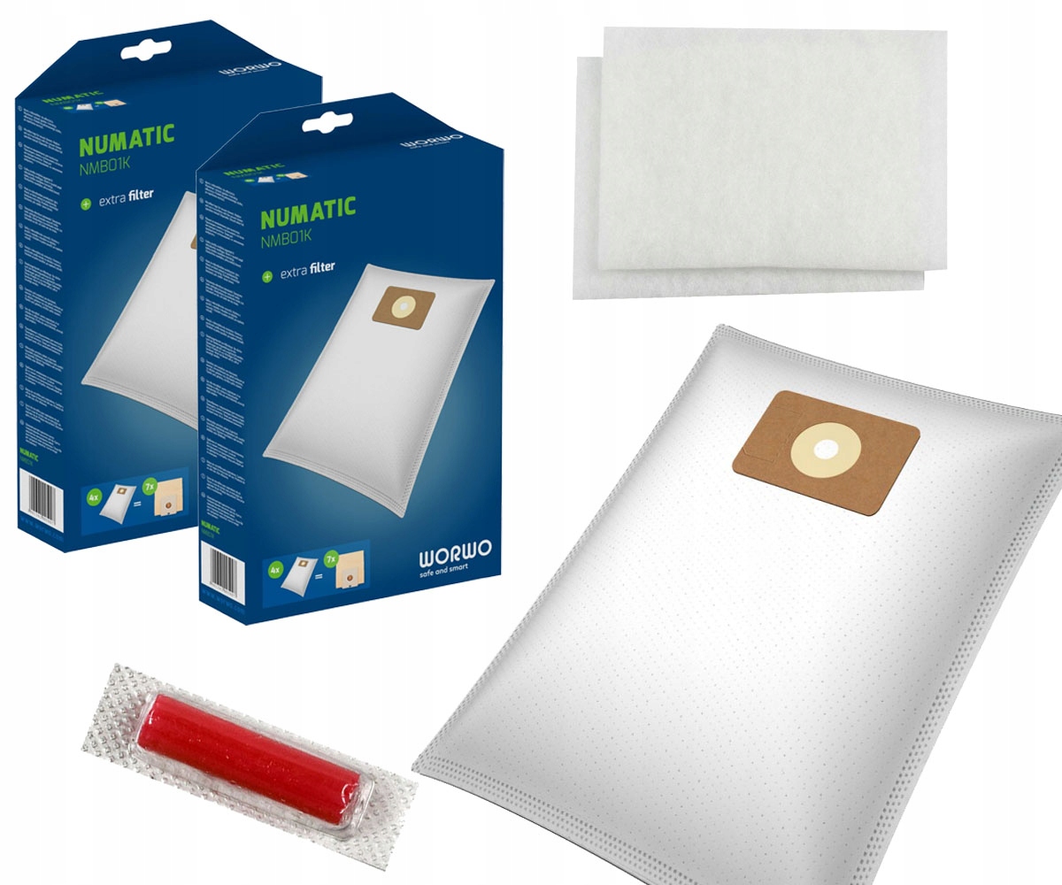 

Worki do odkurzacza Numatic Henry, Ghibli 8szt