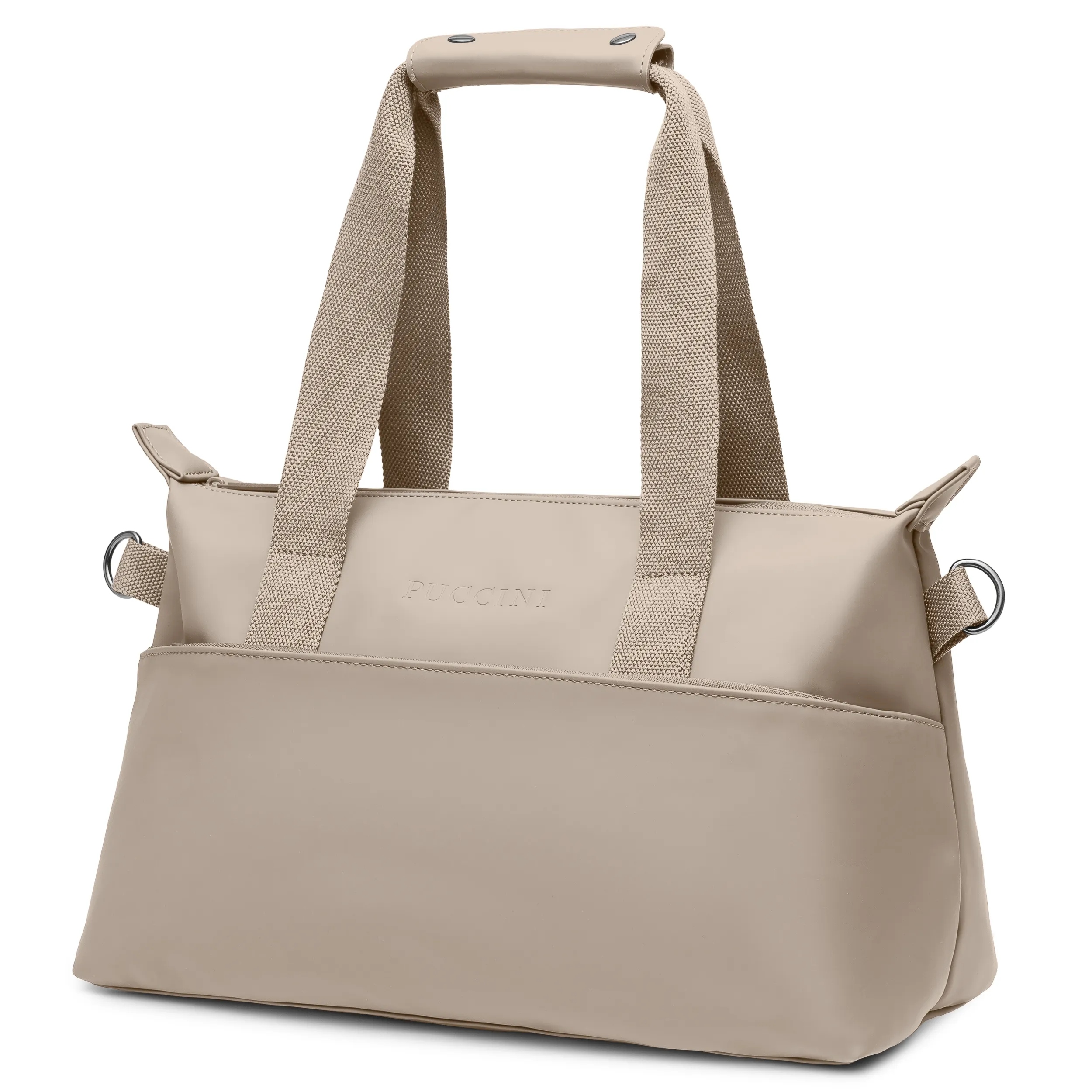 Torba Podróżna Do Samolotu Podręczna Wodoszczelna Beżowa Puccini TM258-6A