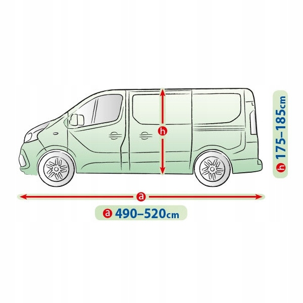Autoplachta Mobile Garage van L500