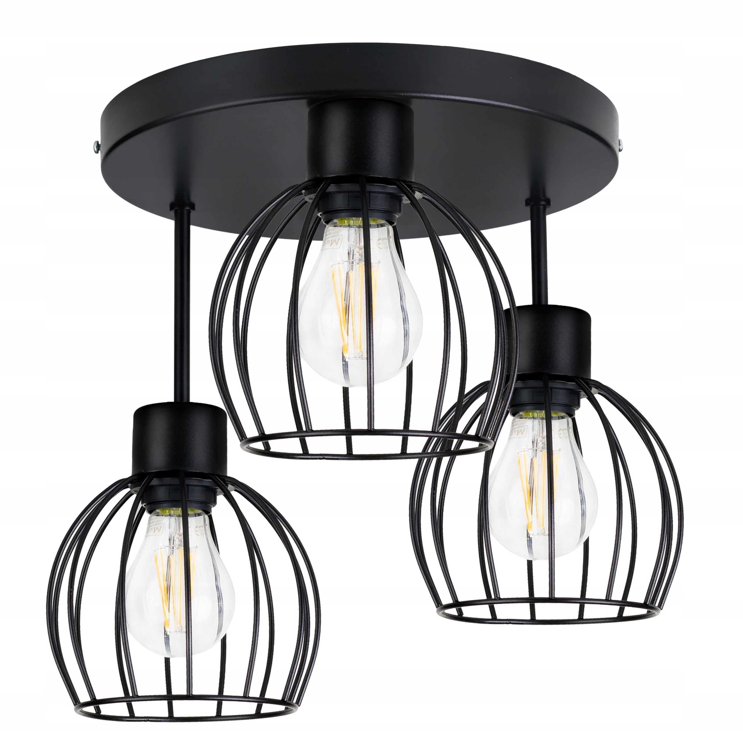 stropní svítidlo Stropní Svítidlo Lustr Vysoký Kulový drát