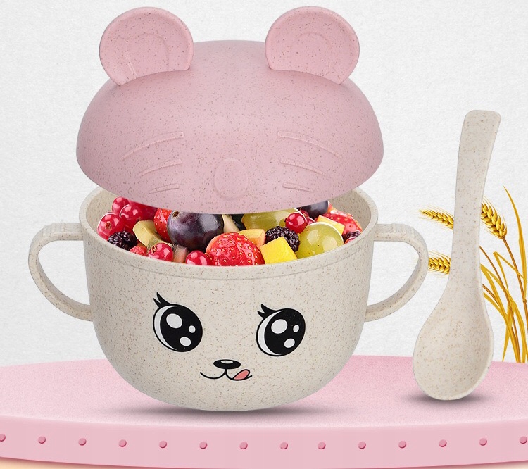 MISECZKA Z POKRYWKĄ I ŁYŻECZKĄ 450ML, Kod producenta 01