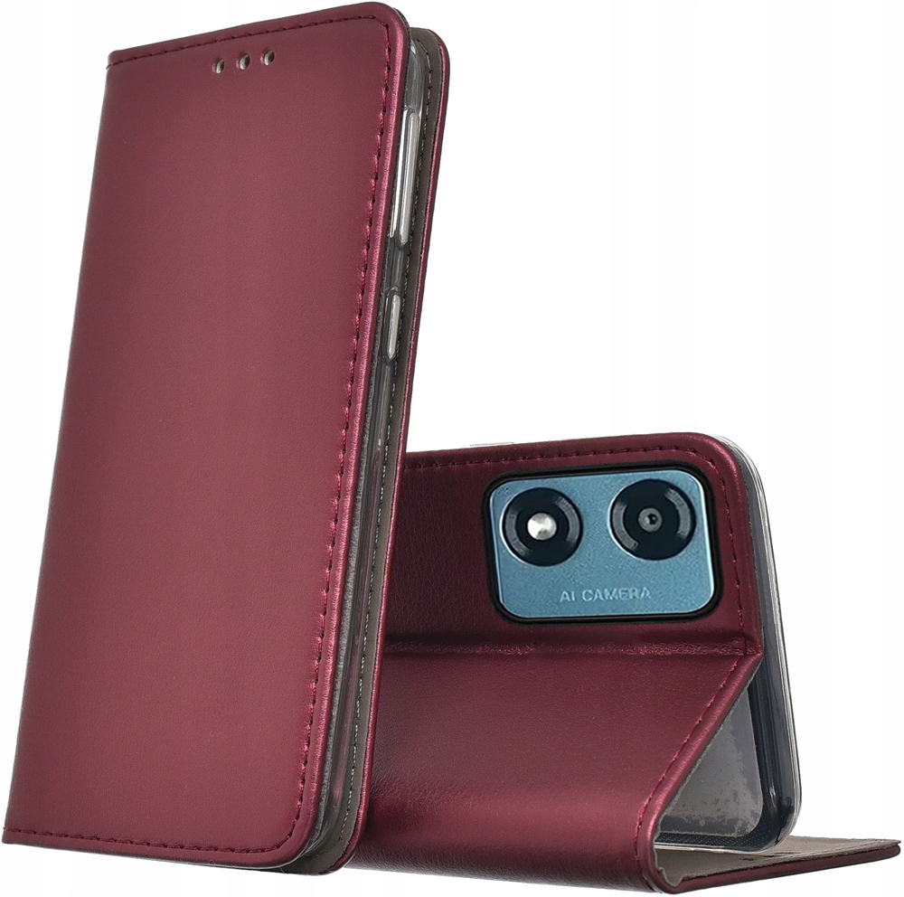 

Etui skóra Magnet Szkło do Motorola Moto E13