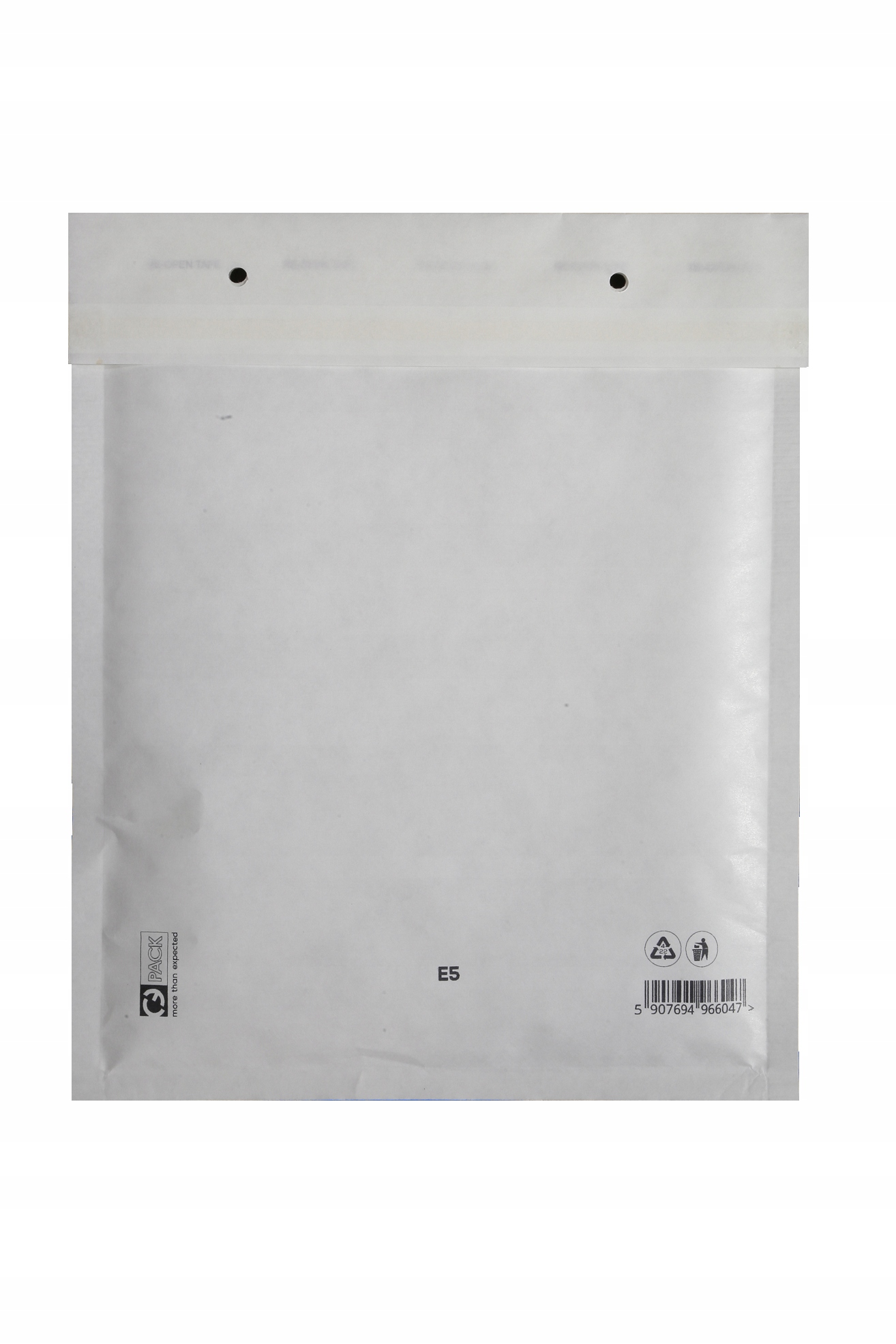 

Koperty bąbelkowe białe E5 100szt.