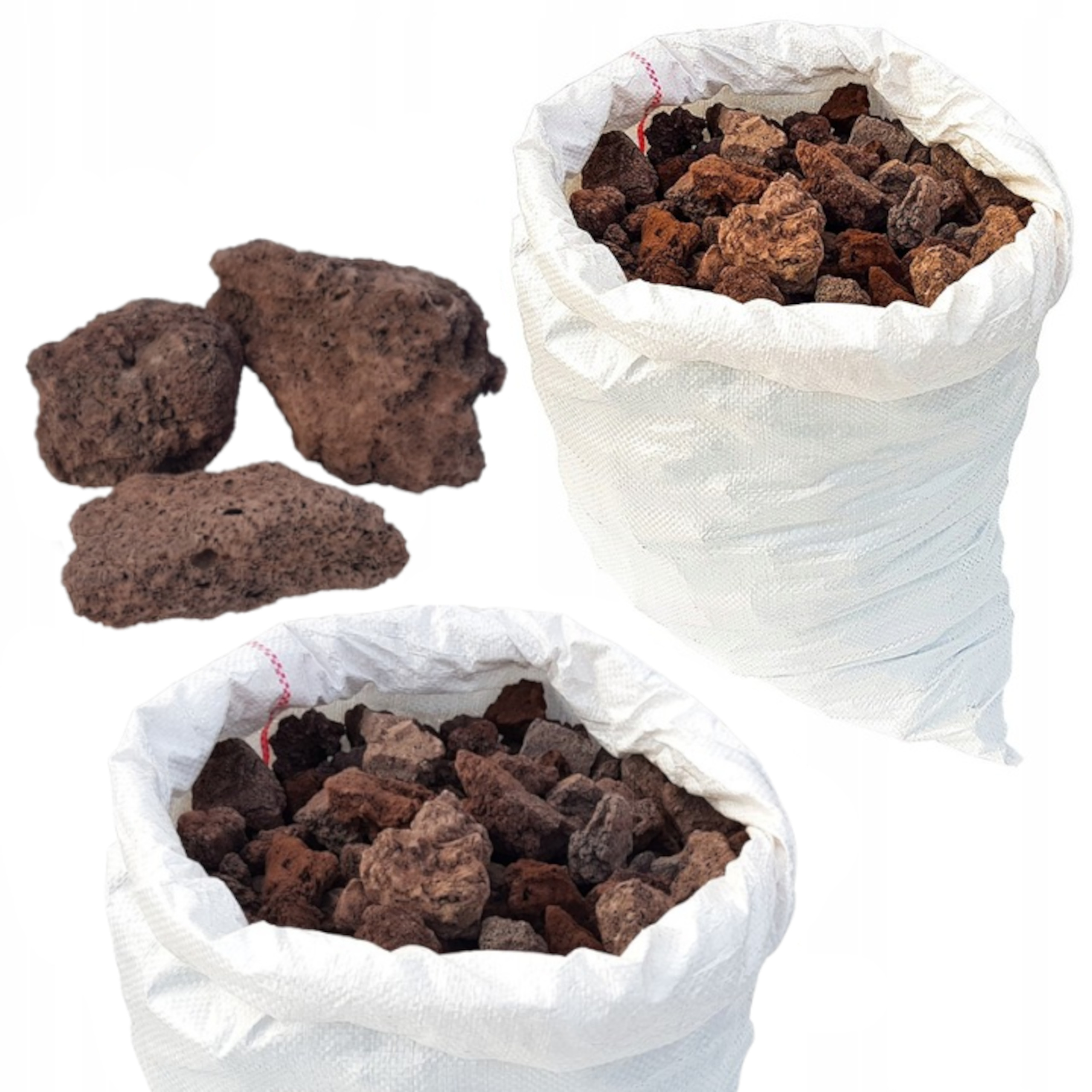 Puzzolana 25KG kamień lawa wulkaniczna wkład filtra oczyszczalni do szamba