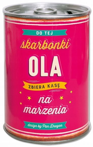 

Puszka Skarbonka Vip Ola zbiera kasę