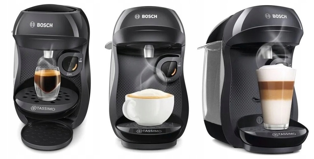 Automatyczny ekspres ciśnieniowy Tassimo Happy Bosch Kapsułkowy 1400czarny
