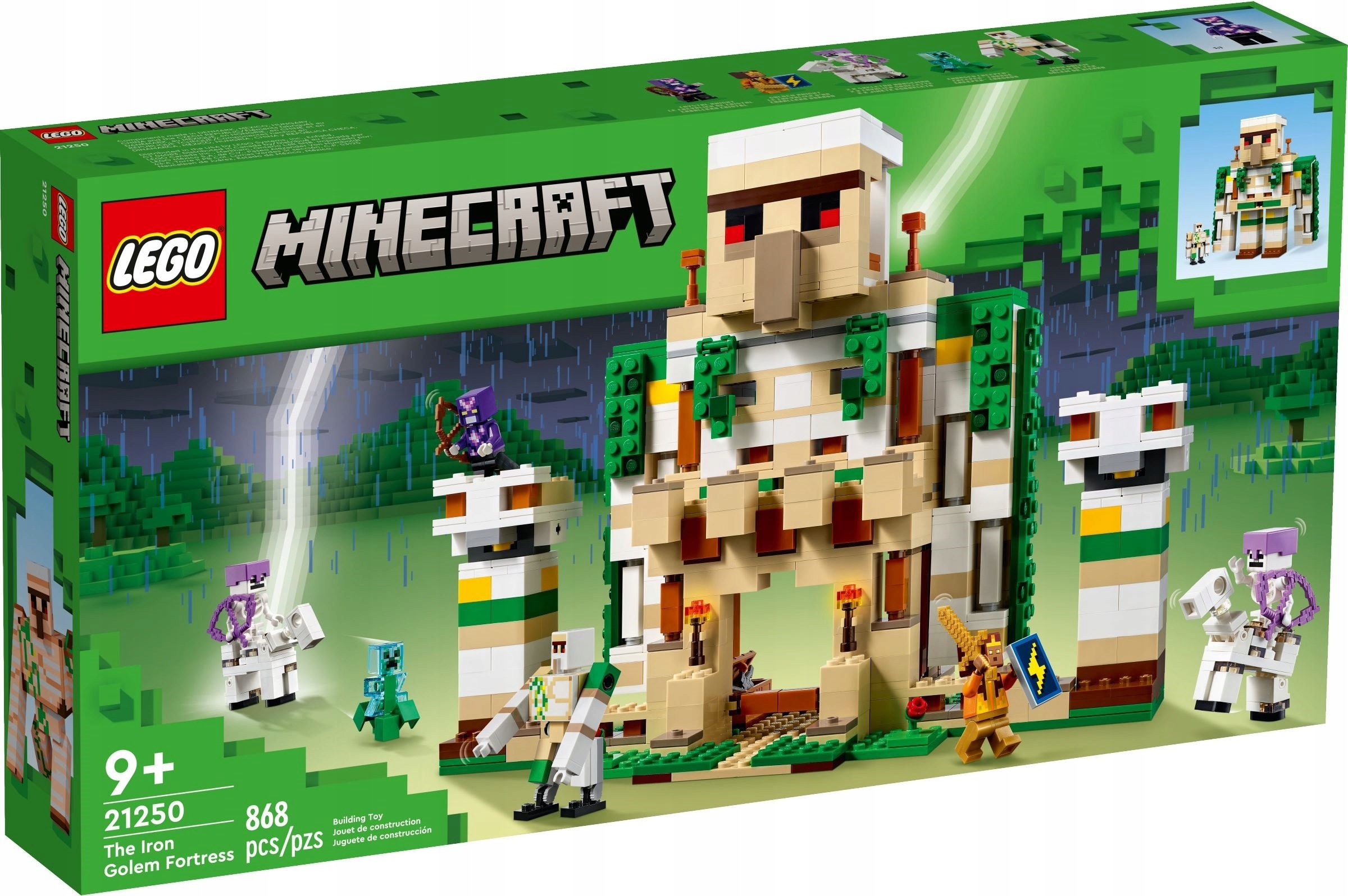 Lego Minecraft Golem - Klocki LEGO - sklep Allegro.pl