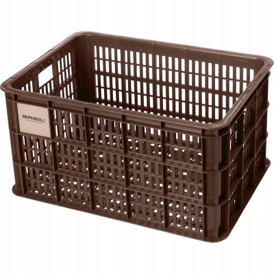 Cyklistická skříň Basil Crate L brown 40L