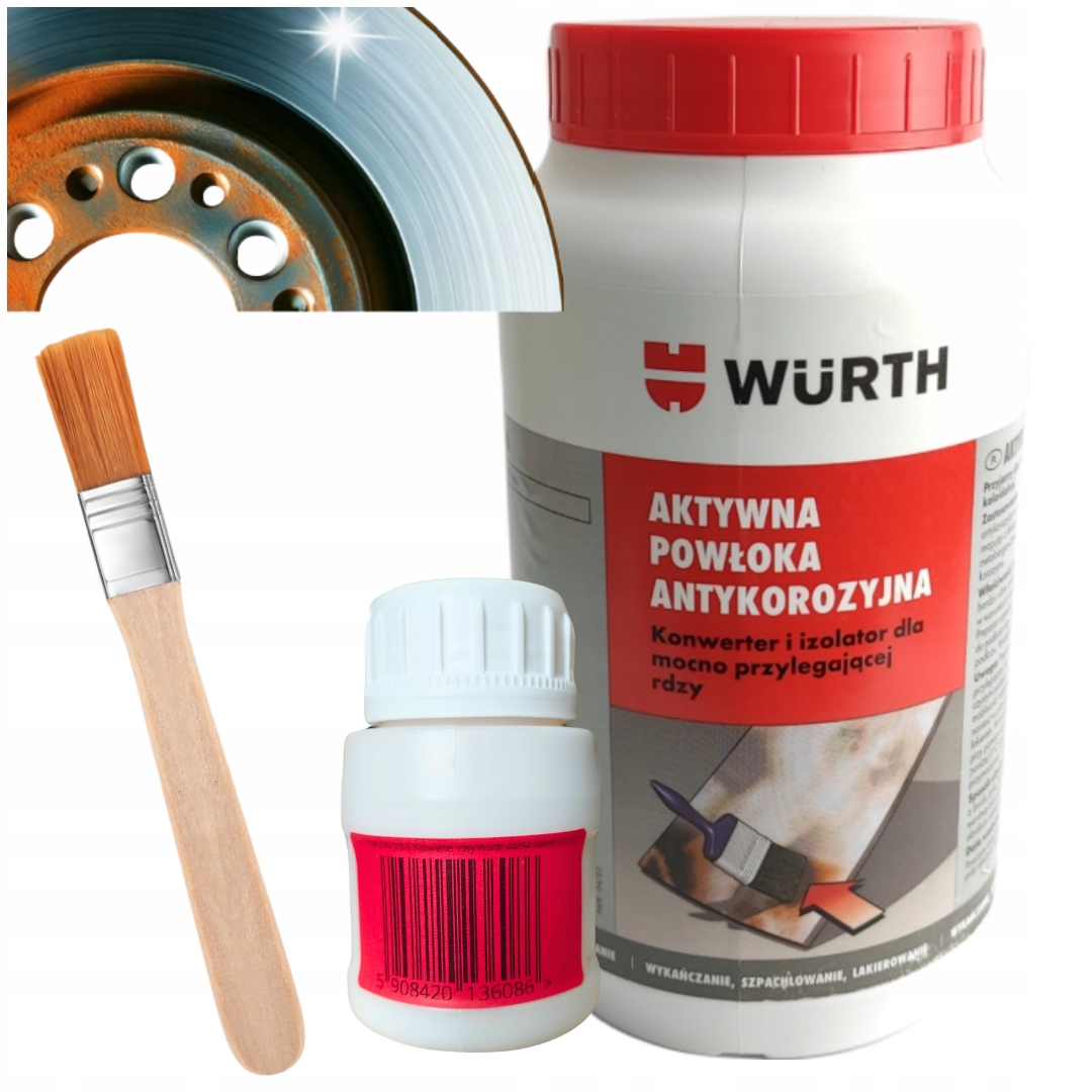 Aktywna powłoka antykorozyjna Wurth 100ml