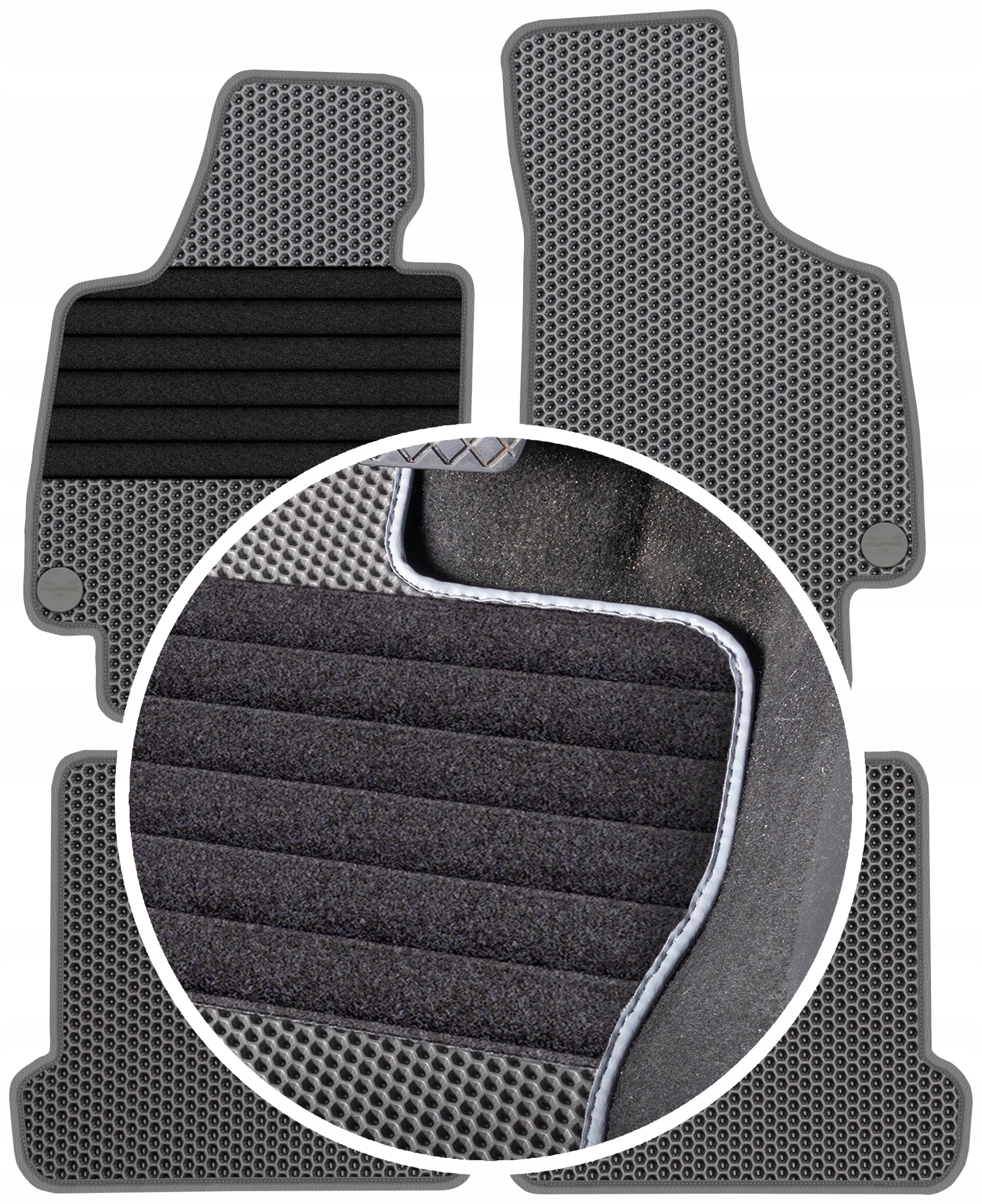 Audi Tt II 2006-2014 Gumové stierače do auta Eva