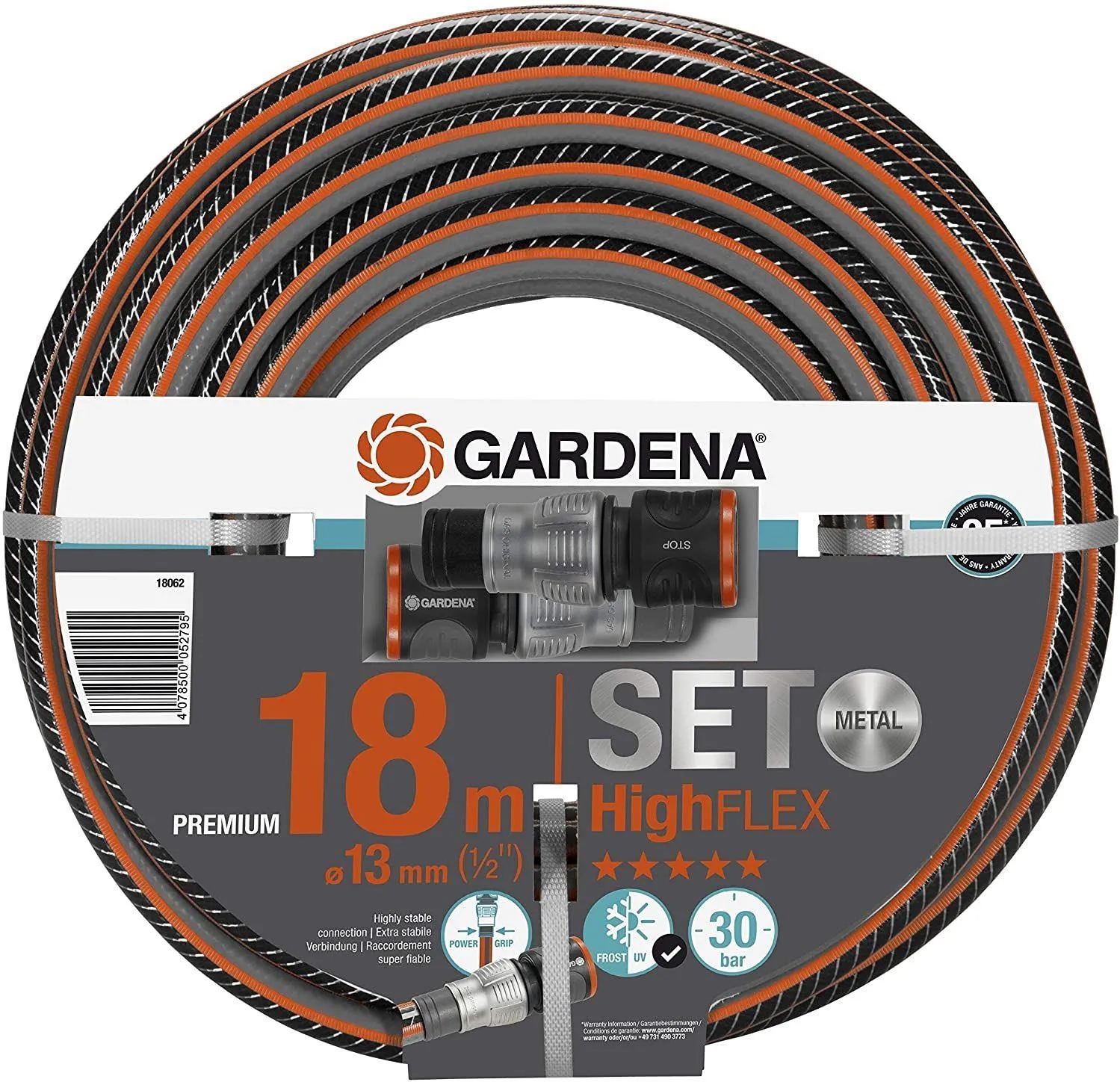 Gardena Záhradná Hadica Highflex 1/2" 18 M Premium S Konektormi 18062-20