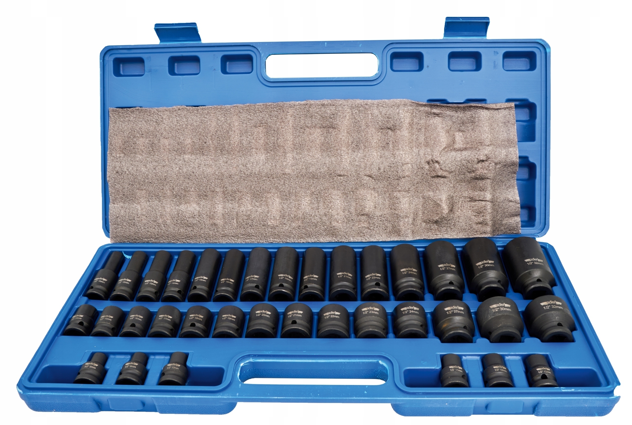 

Adler Zestaw Nasadek Udarowych 1/2 35 szt. Długie