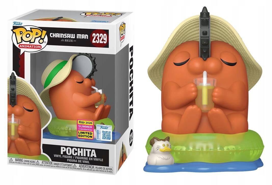 Funko Pop! Chainsaw Man Pochita #2329 (sdcc 2026 Exkluzivní edice)