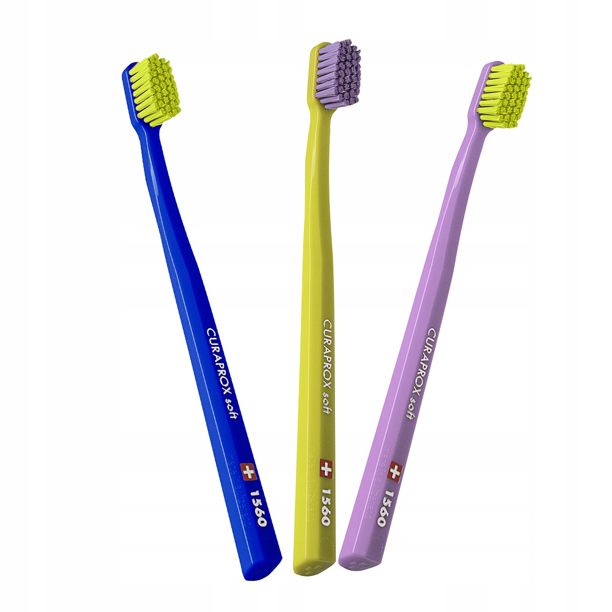 

Szczoteczka do zębów Curaprox 1560 soft Zestaw x3