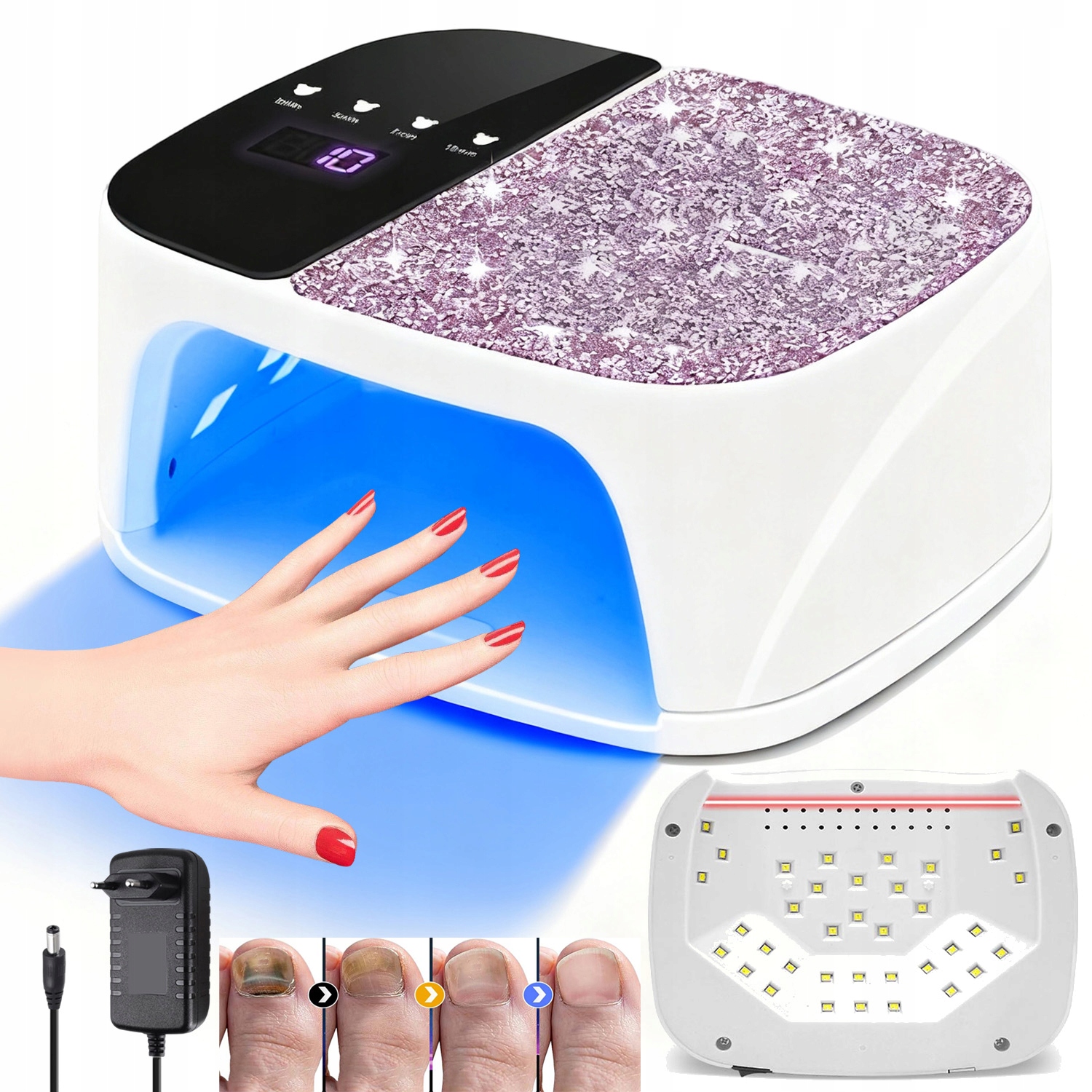 Laserové Léčení Plísní Nehtů 470NM A 905NM 36 Led Diod 30 S/60 S/99 S