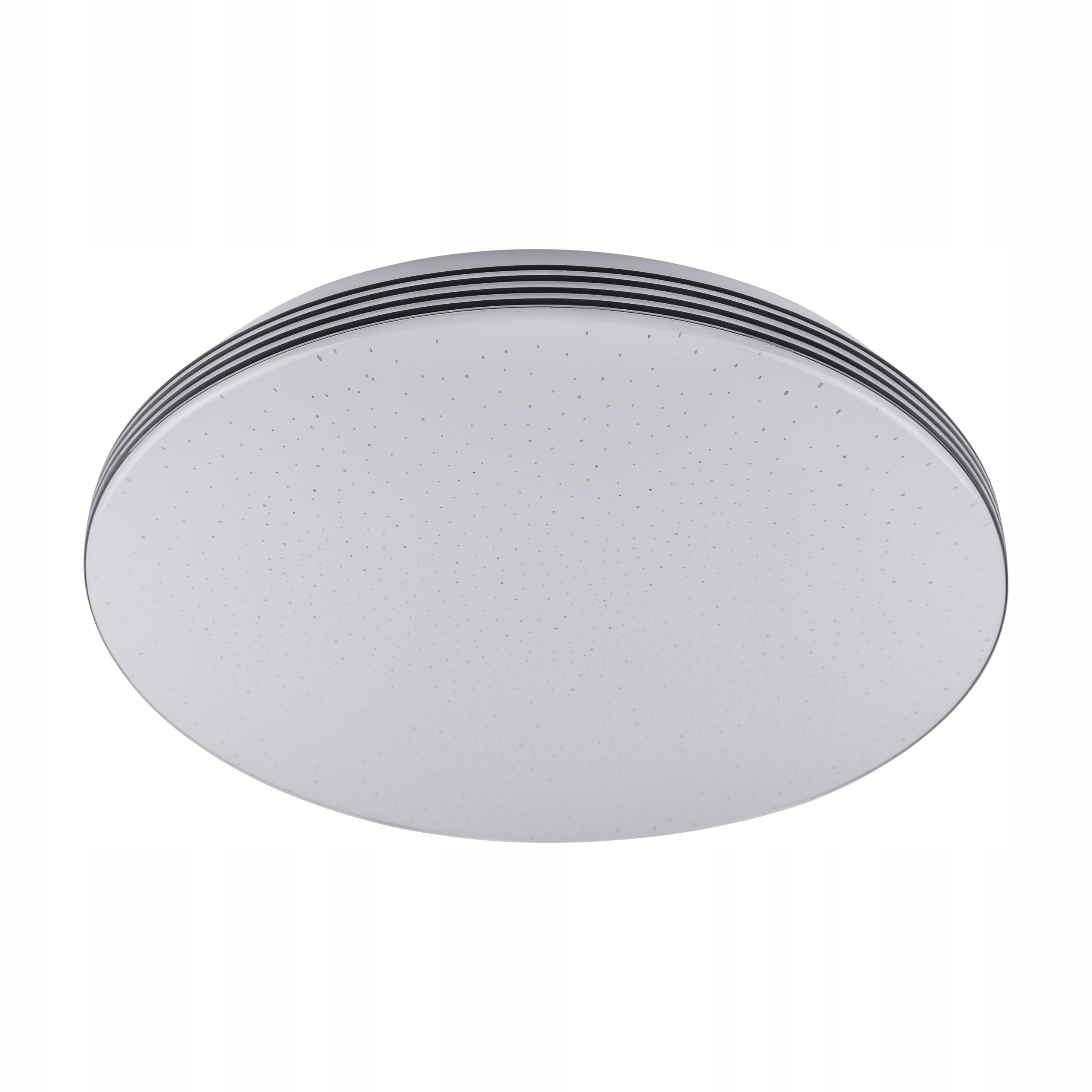 Plafon Led 60W Ø40cm z pilotem|Barwa zmienna |Lampa sufitowa Simple 4 black