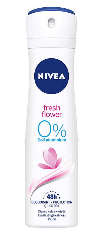 

Nivea Dezodorant Antyperspirant Fresh Flower 150ml