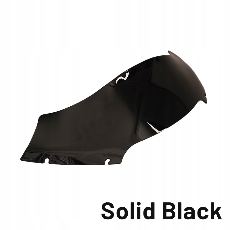 Sklo deflektory 7 palcov čierne Pc 4 mm pre Harley Davidson Road Glide 2015-2023