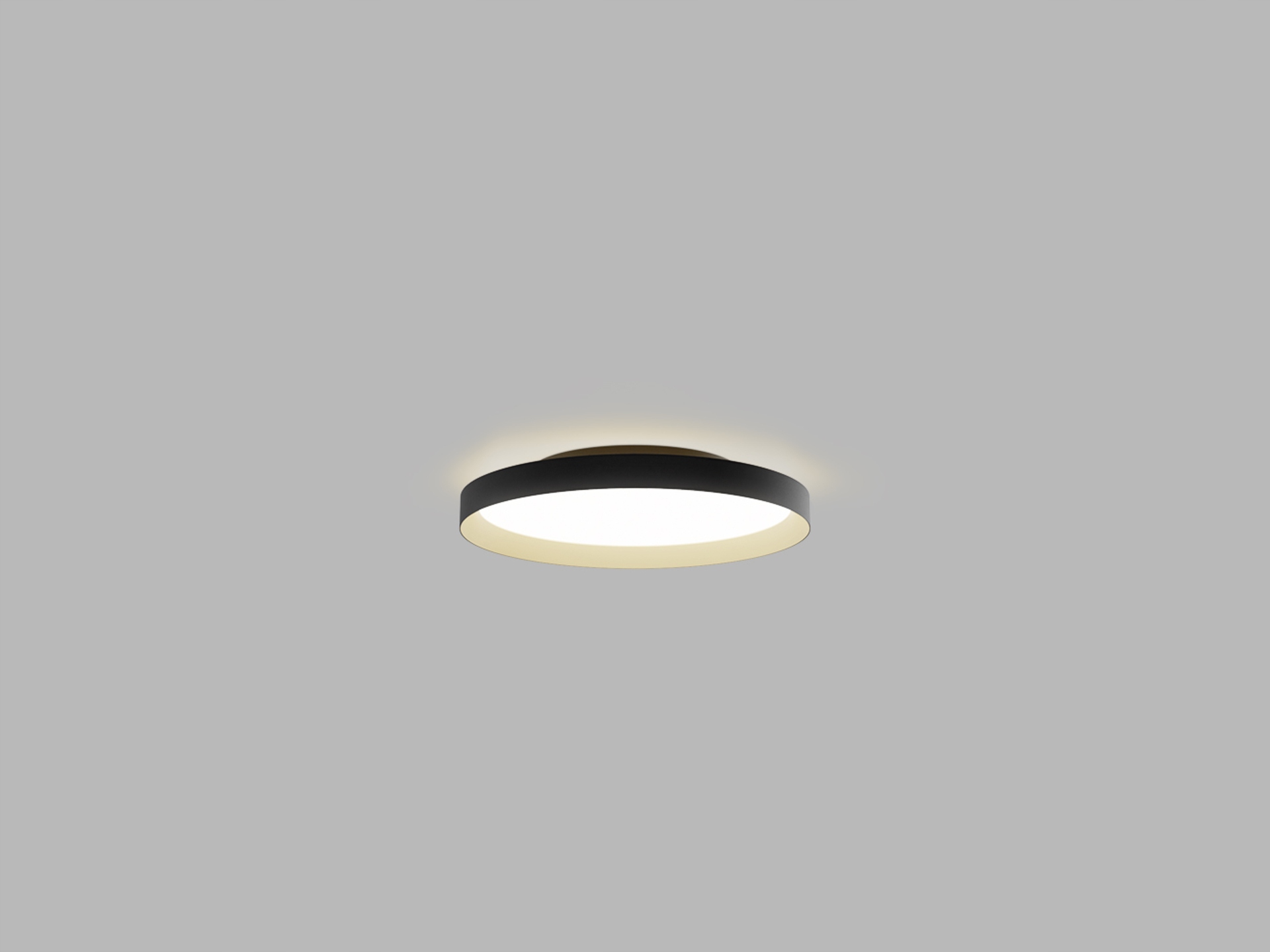 LED2 12748537 Stropné svietidlo Moon 40, Bg 36W 2CCT 3000K/4000K čierna/zlatá