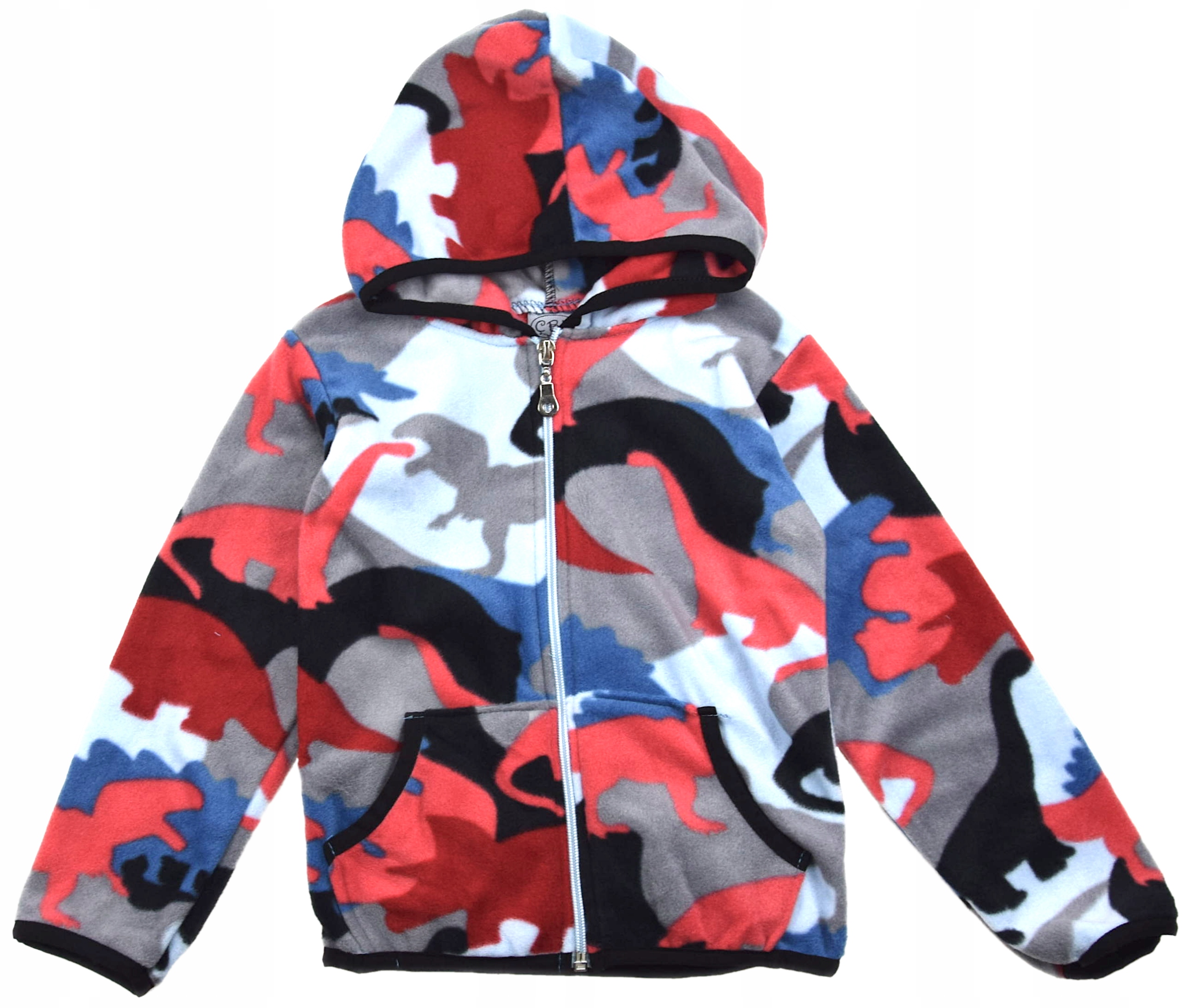 

Polar Bluza Na Zamek Kaptur Dinozaur Czerwona 104