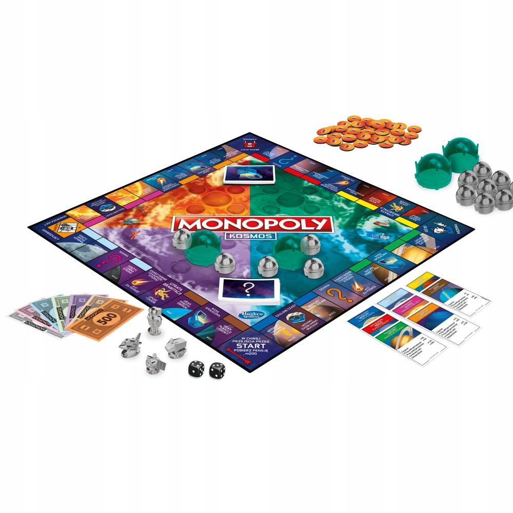 Monopoly Gra Planszowa Kosmos Space Wer Pl Hasbro 10025596382 Allegro Pl