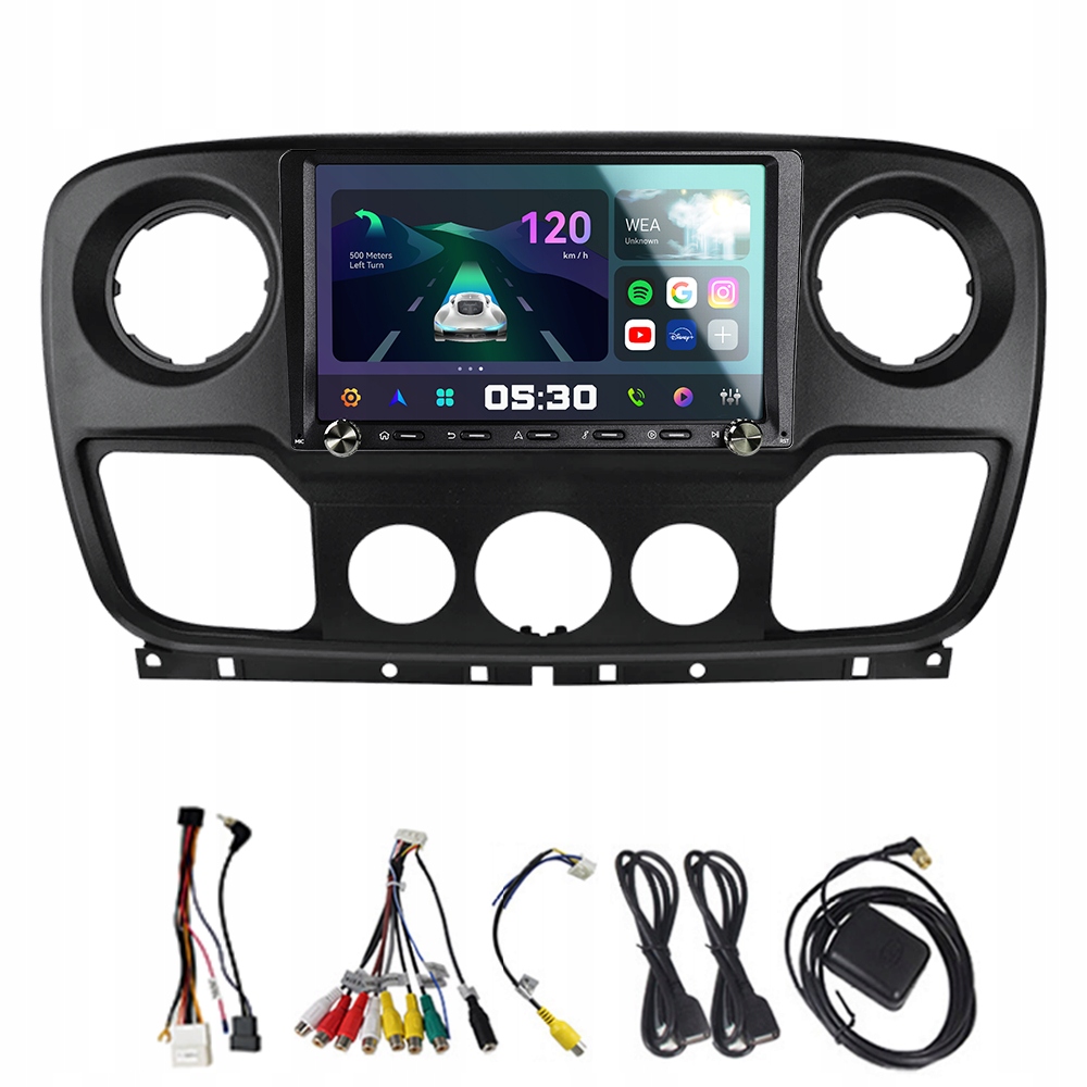 2Din Android 13 autorádio pro Renault Master/OPEL Movano/Nissan NV400 32G