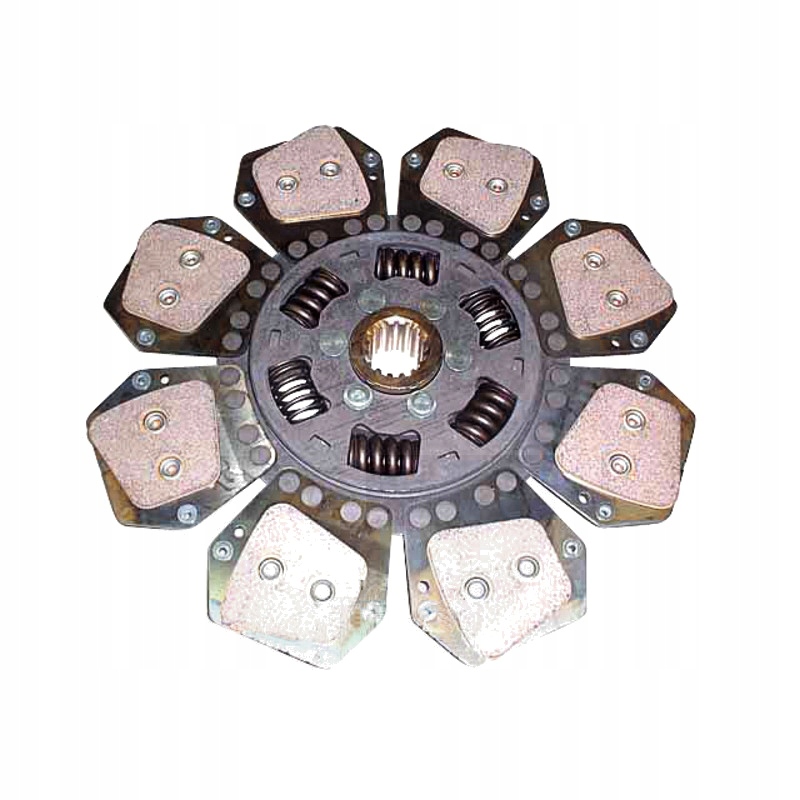 Tarcza sprzęgła 310TDCA, spiek, 8 okładzin, 27x30mm,
