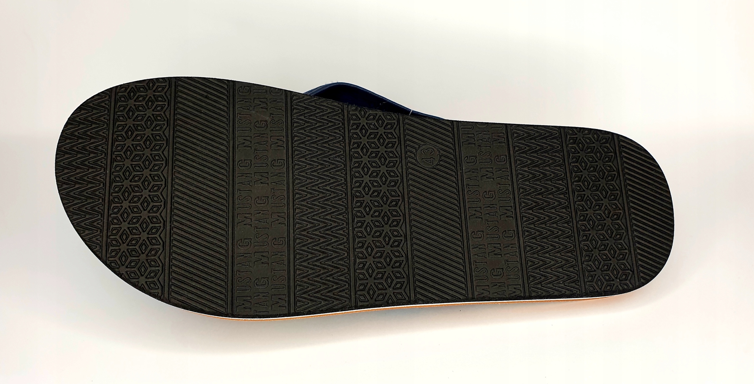 Japonki Klapki Męskie Mustang R. 46 Nowe Oryginał Rozmiar 46