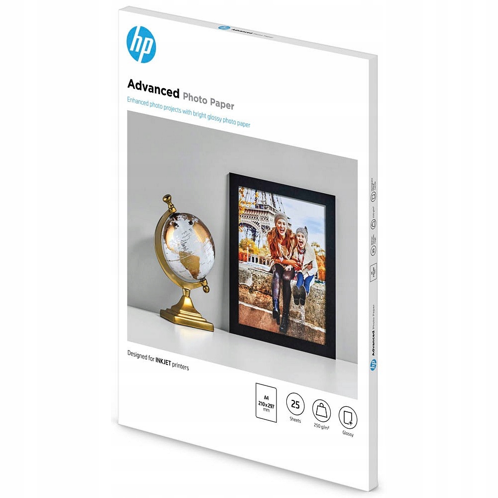 

Papier foto Hp Advanced A4 250g 25 ark. Q5456A