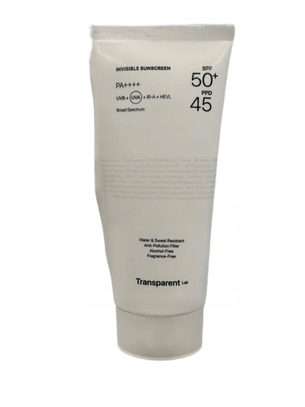 Krem Przeciwsłoneczny Transparent Lab 100ML