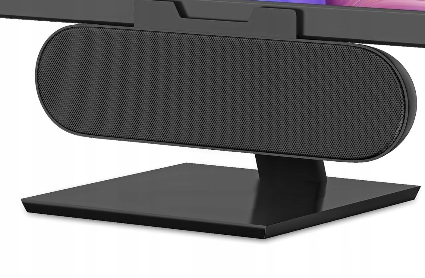 Kompaktní Usb reproduktor pro počítač, soundbar s klipem, 8W, černý