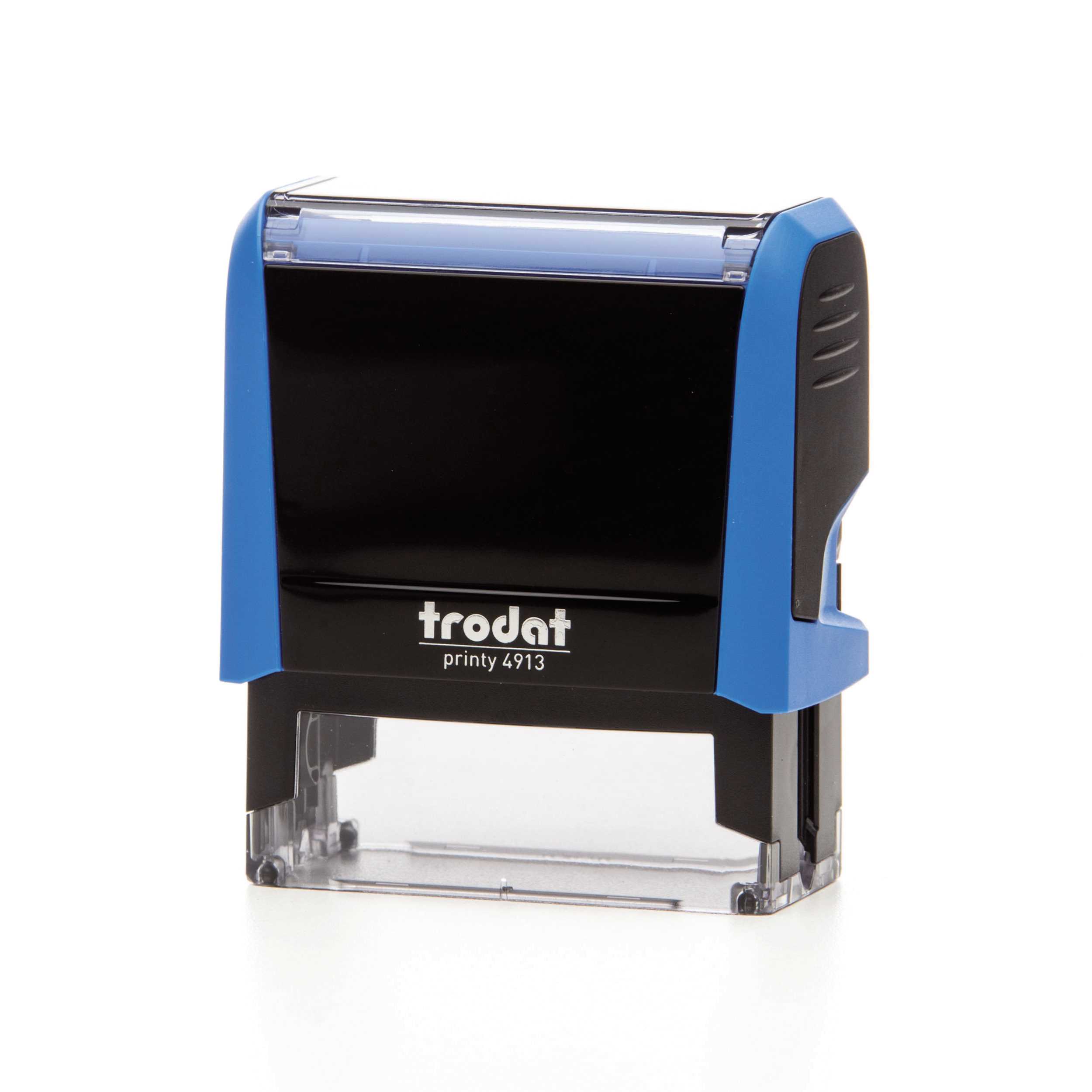 PIECZĄTKA TRODAT PRINTY 4913 NIEBIESKA + PROJEKT EAN (GTIN) 5411313118316