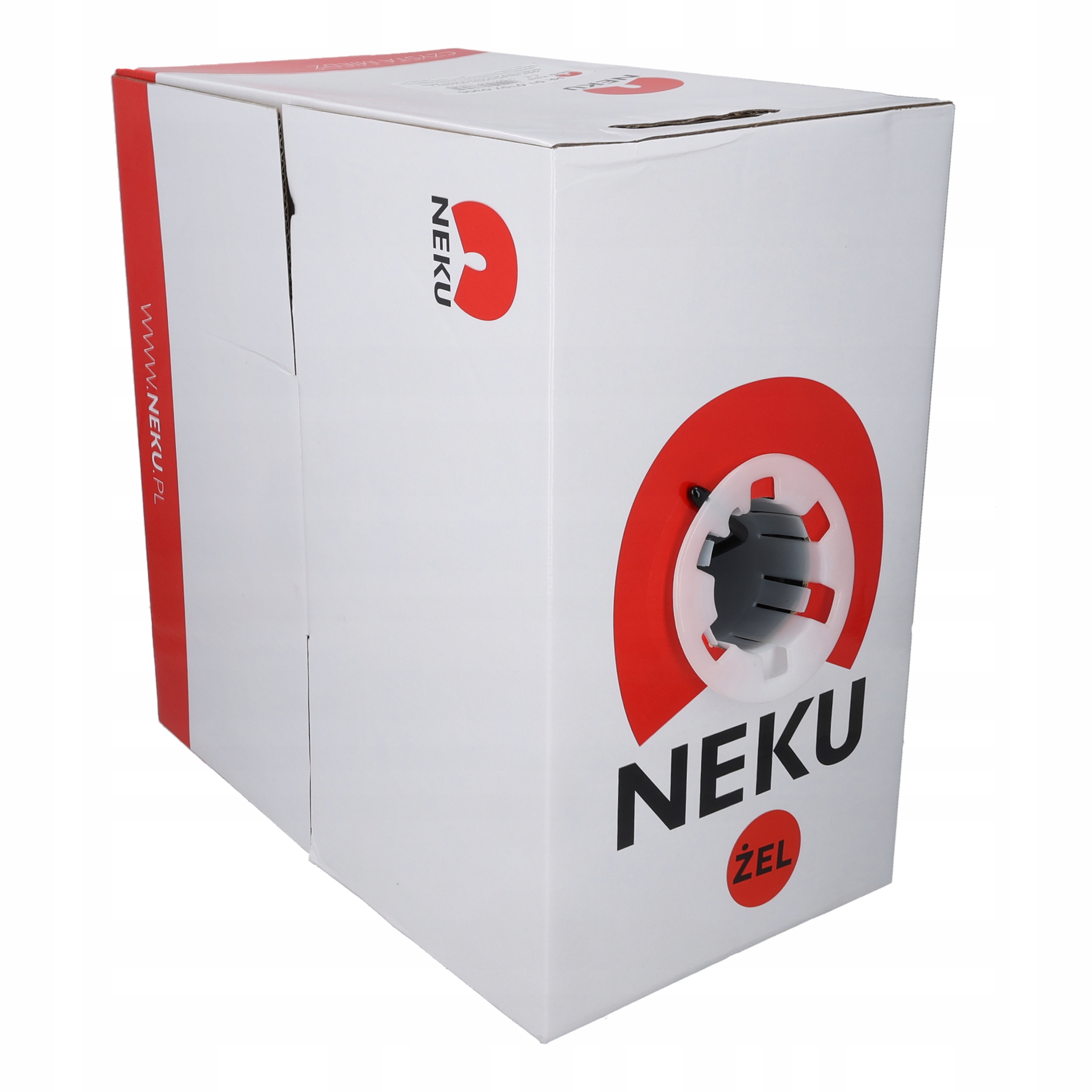 Kabel sieciowy Skrętka U/utp kat.5e zewnętrzny żelowany Ziemny 305m