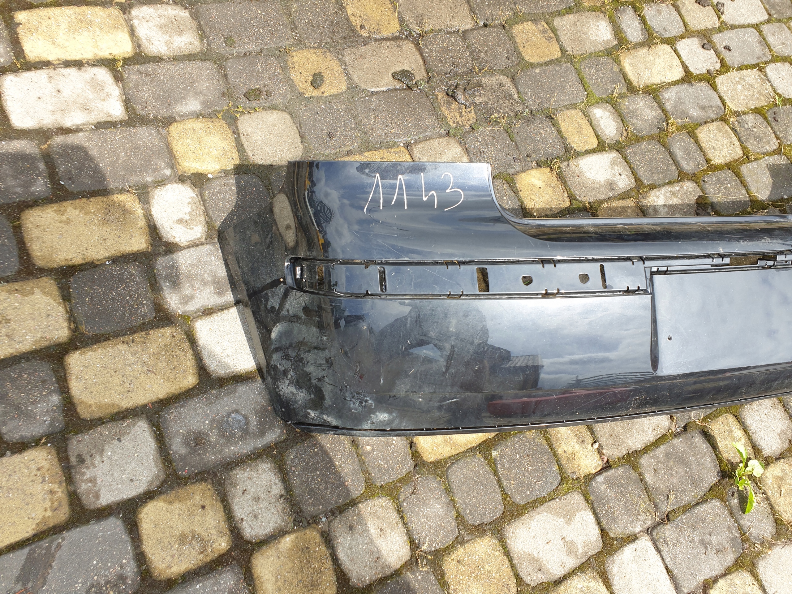 VW POLO IV 4 02-08 stoßstange heck 6Q6807421