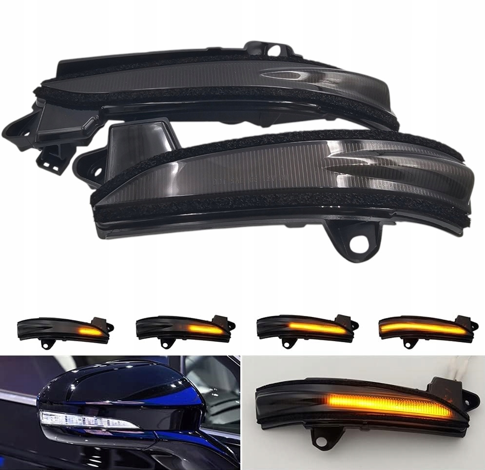 Led Dynamické Směrovky Ford Mondeo V MK5 2014-2020 Jsou Kouřové!