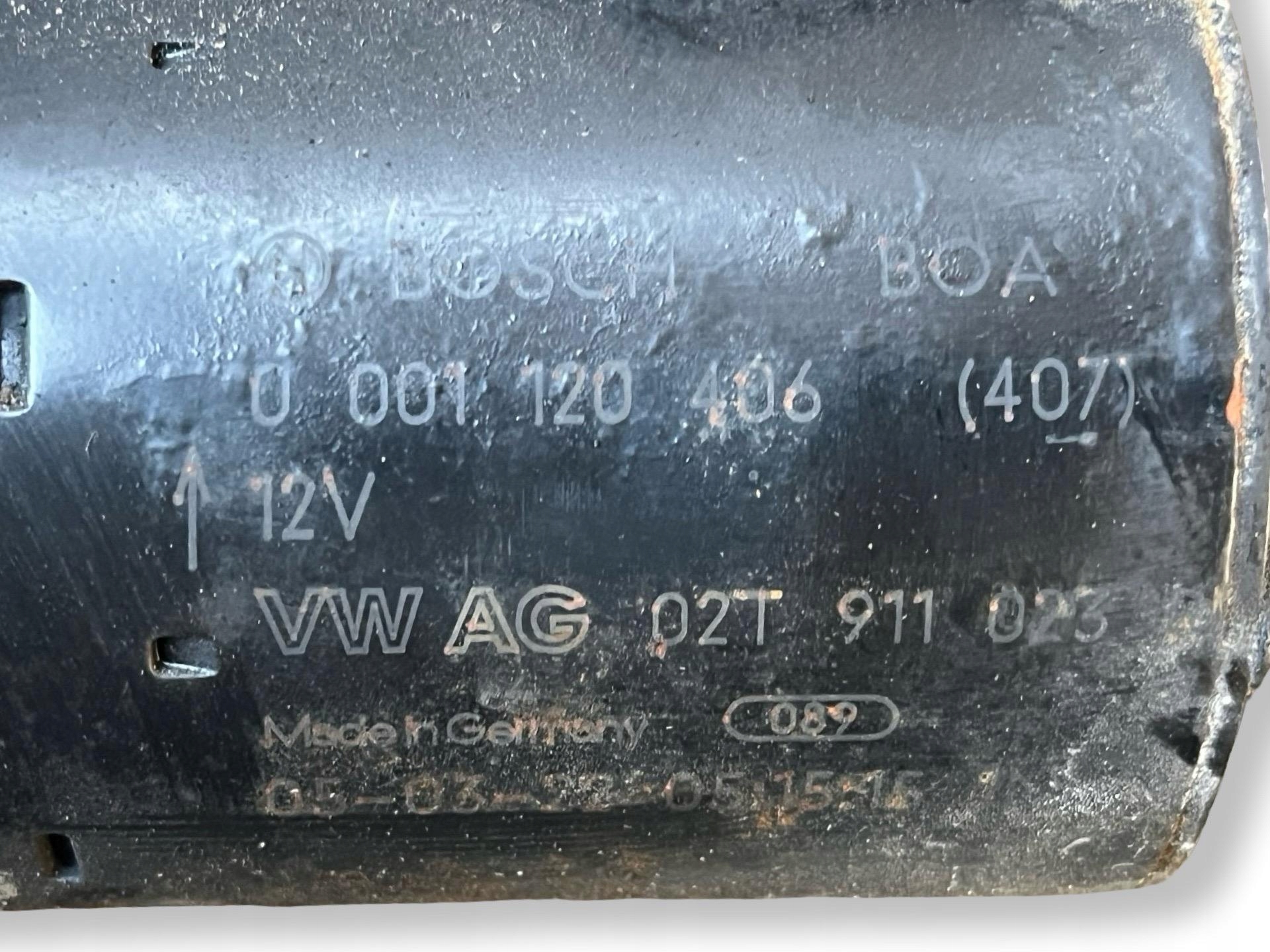 starter Volkswagen Golf 5 2005 02T911023R